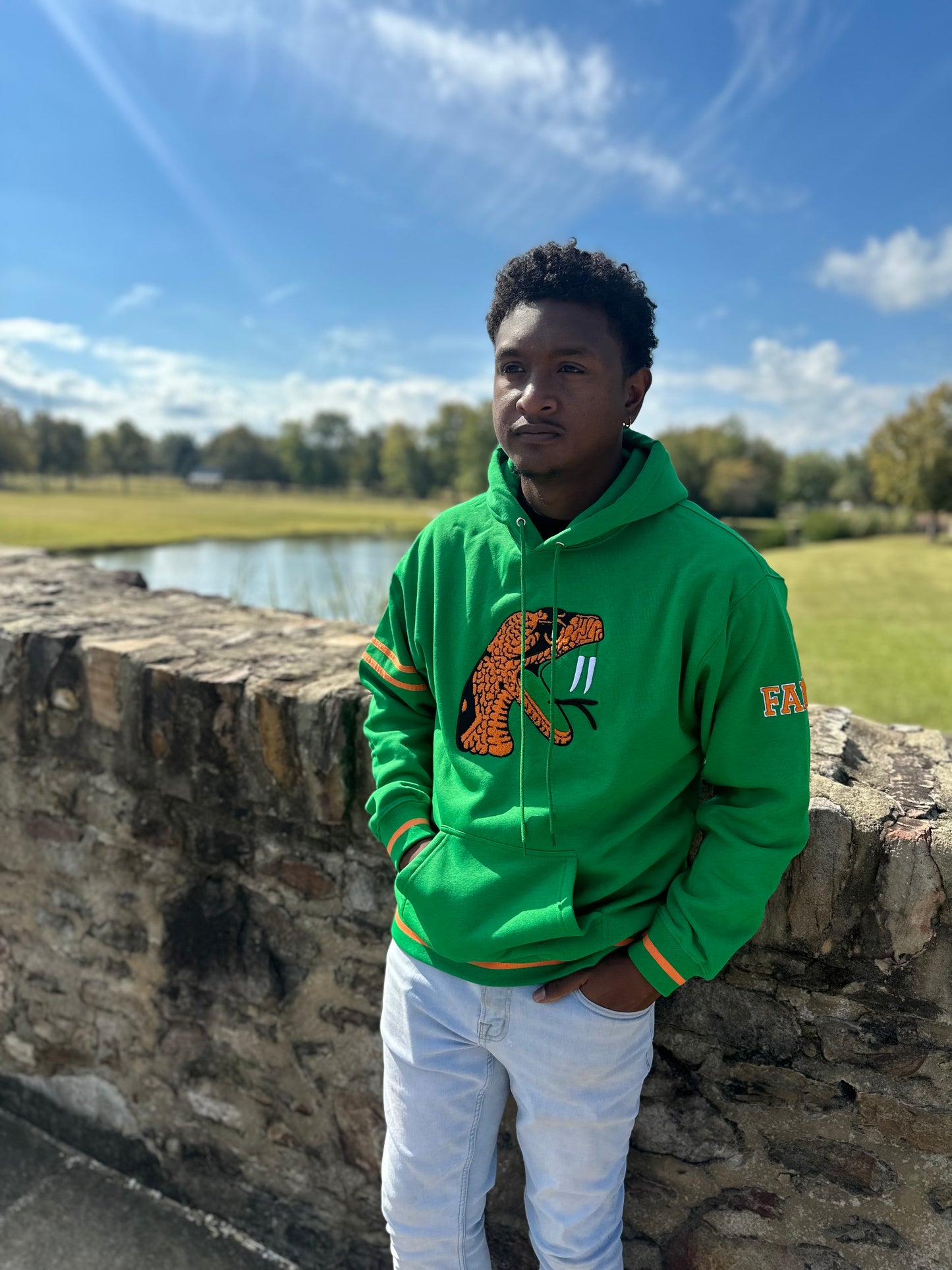 Florida A&M "Rattler" Mascot Hoodie (Unisex)