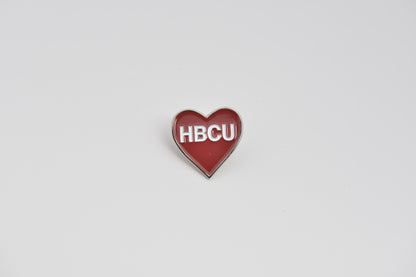 Alabama A&M Heart Lapel Pin