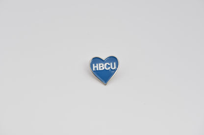 Hampton University Heart Lapel pin