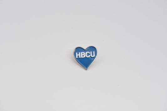 Hampton University Heart Lapel pin