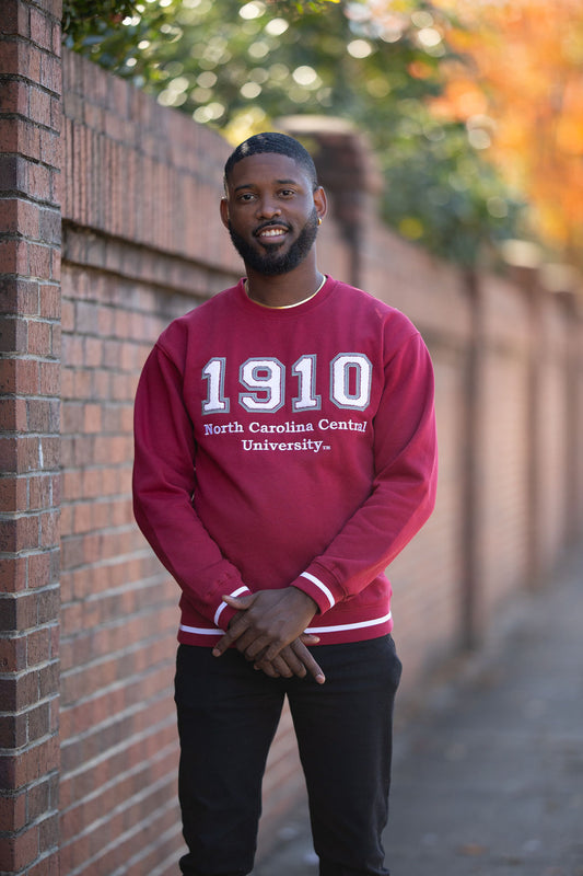 North Carolina Central University 1910 Sweatshirt (Unisex)