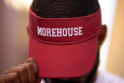 Morehouse Maroon Visor