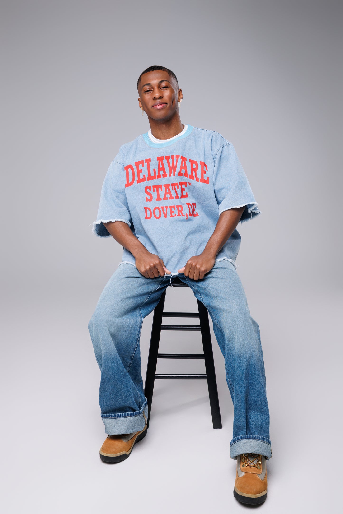 Delaware State University Denim Shirt