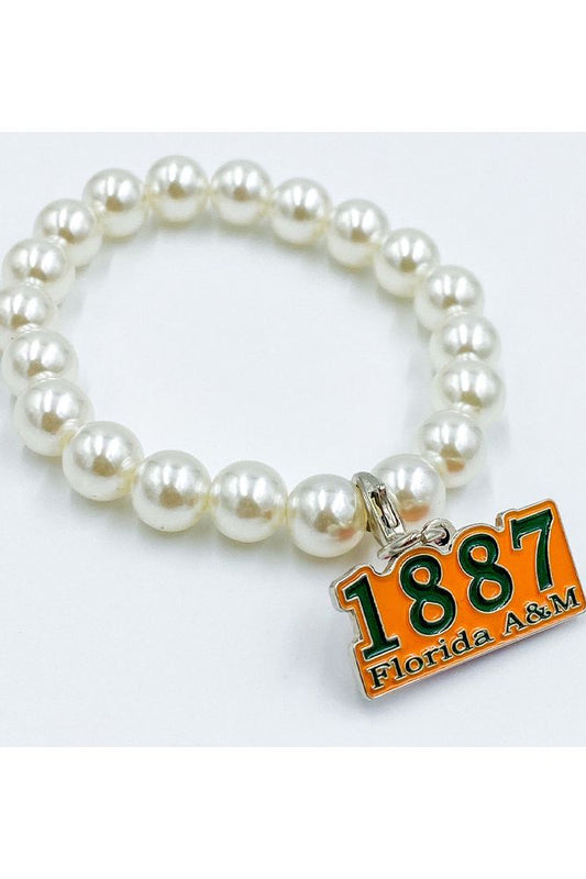 1887 Florida A&M Pearl Bracelet