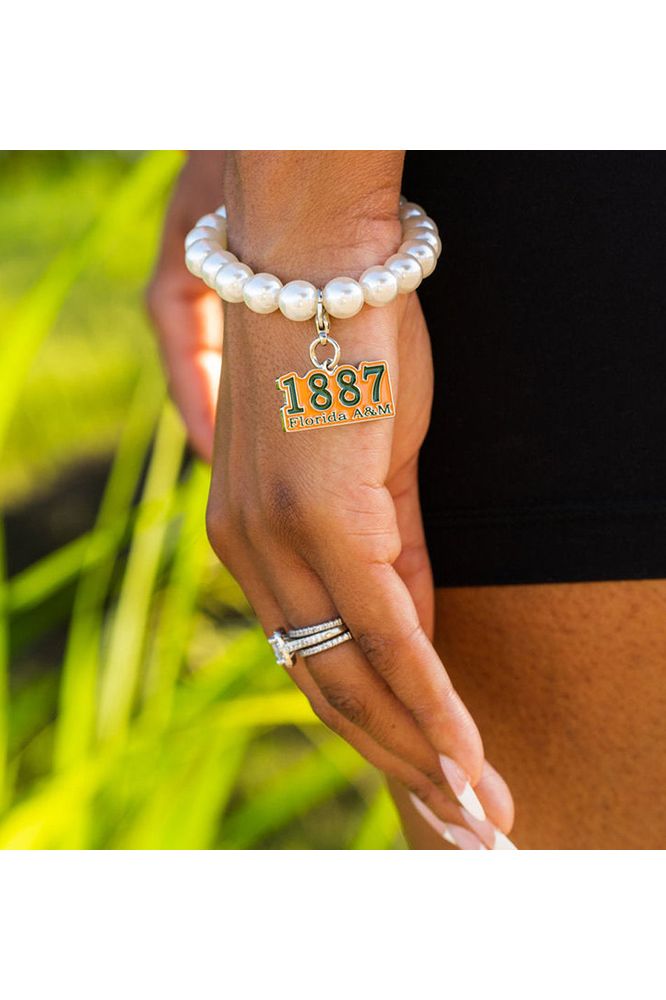 1887 Florida A&M Pearl Bracelet