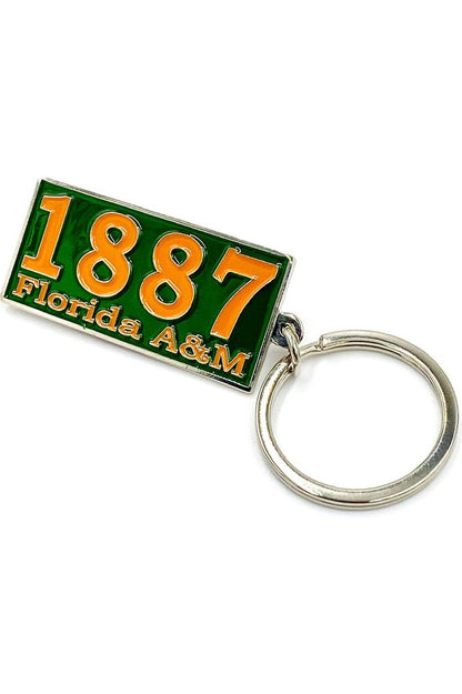 1887 Florida A&M Keychain