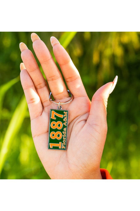 1887 Florida A&M Keychain