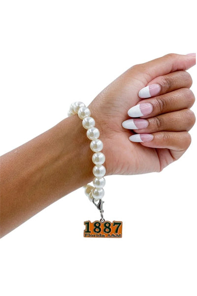 1887 Florida A&M Pearl Bracelet