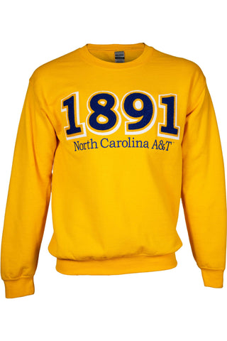 1891 North Carolina A&T Sweatshirt (Unisex)
