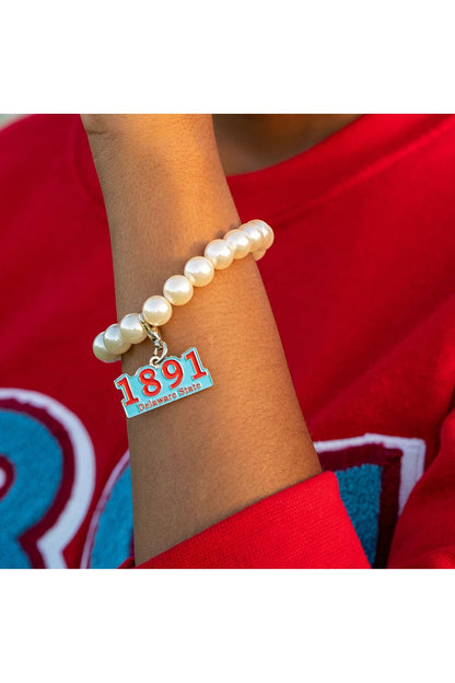 1891 Delaware State Pearl Bracelet