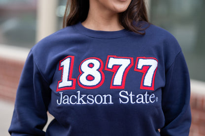 1877 Jackson State University Sweatshirt (Unisex)