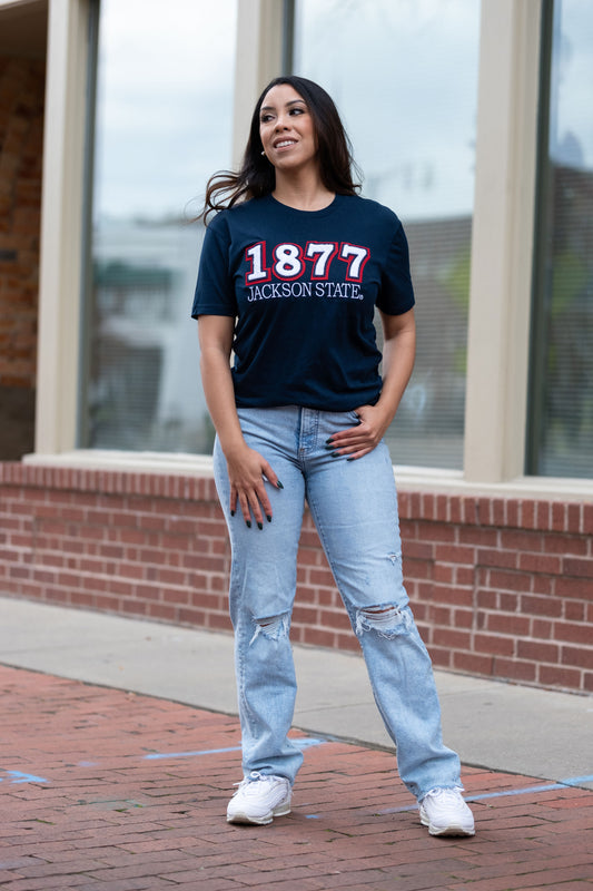 1877 Jackson State Tee Shirt (Unisex)