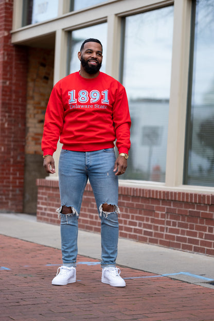 1891 Delaware State Sweatshirt (Unisex)