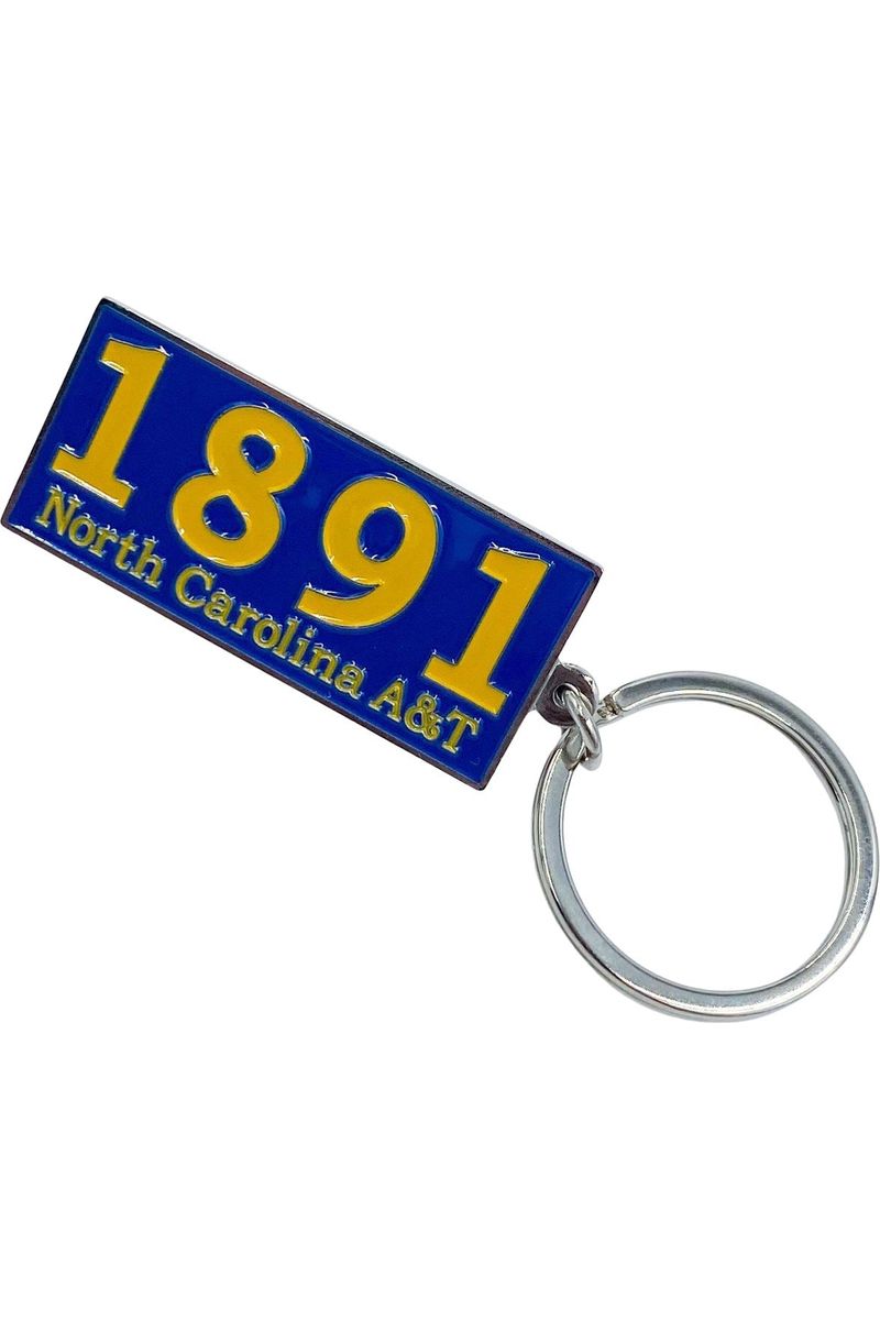 1891 North Carolina A&T Keychain