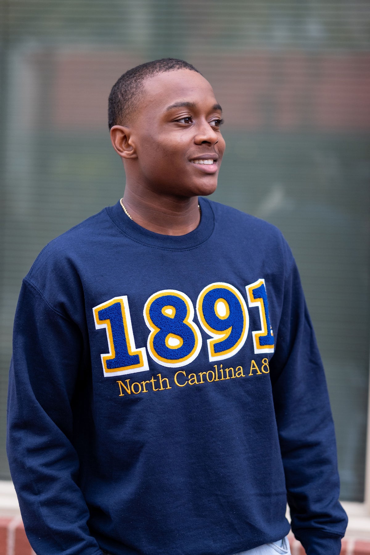 *Limited Edition* 1891 North Carolina A&T Navy Sweatshirt (Unisex)