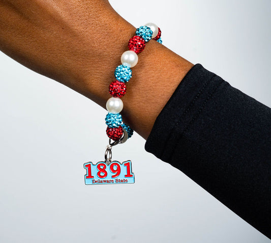 1891 Delaware State Bling Bracelet