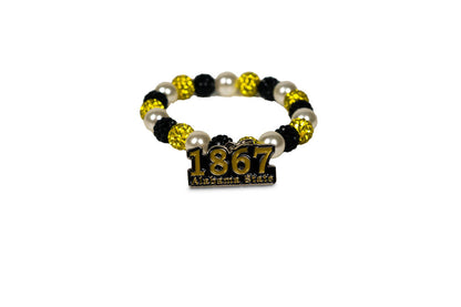 1867 Alabama State Bling Bracelet