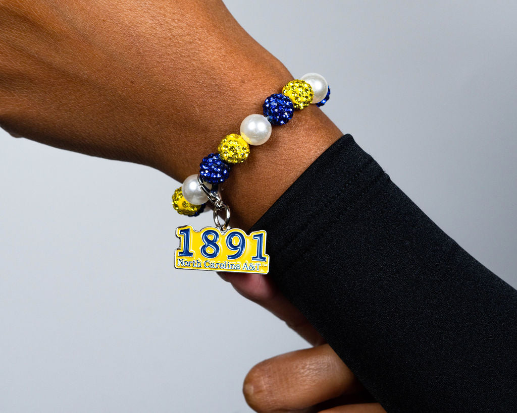 1891 North Carolina A&T Bling Bracelet