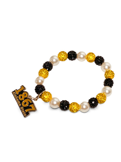 1867 Alabama State Bling Bracelet