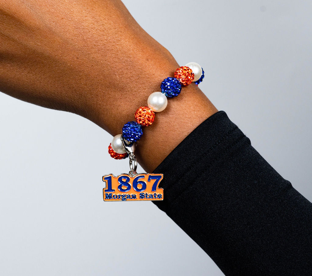 1867 Morgan State Bling Bracelet