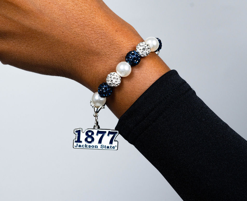 1877 Jackson State Bling Bracelet