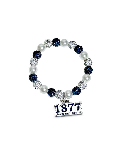 1877 Jackson State Bling Bracelet